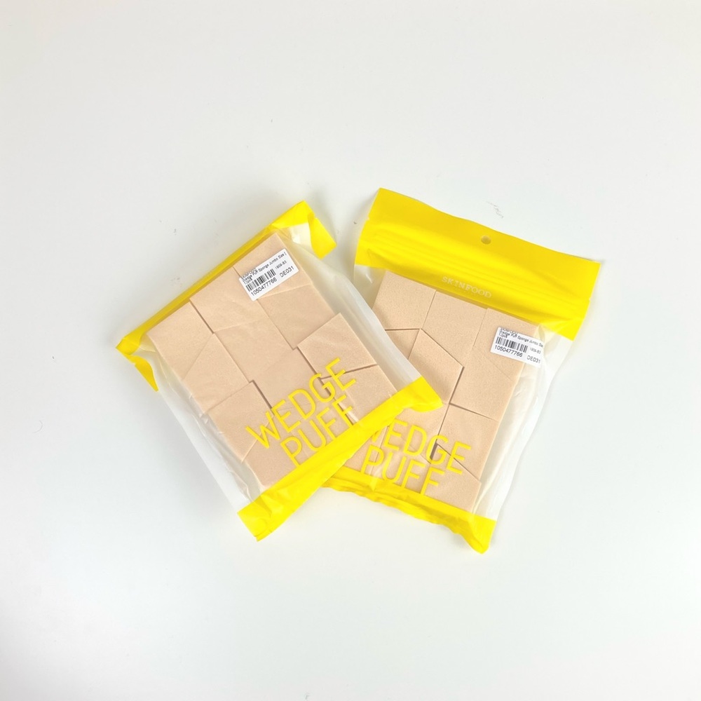 SKINFOOD Wedge Puff Sponge Jumbo Size 12pcs x 2